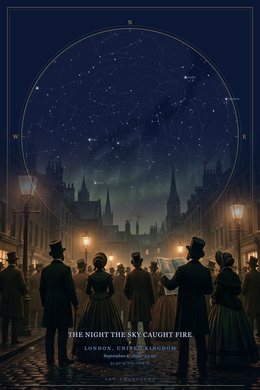 The night the aurora reached London