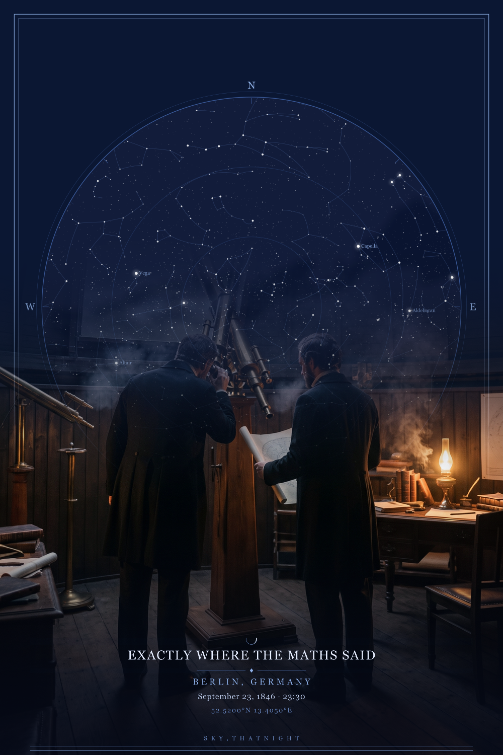 The night we found Neptune