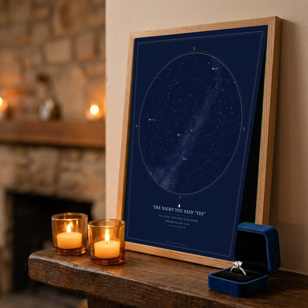 The proposal star map mockup